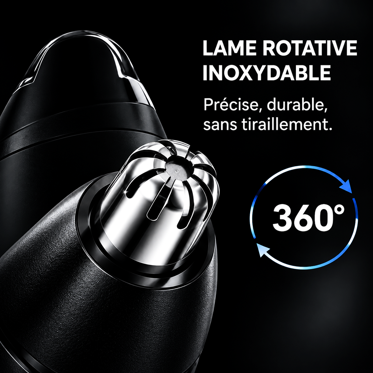 Tondeuse poils de nez pour hommes